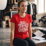 T-Shirt Donna Fate teatro non fate la guerra