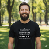 T-Shirt Unisex Citazione Charlie Chaplin