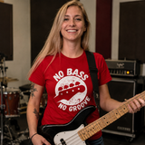 T-Shirt Unisex no bass no groove