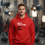 Felpa Unisex con Cappuccio Recitare è il mio lavoro