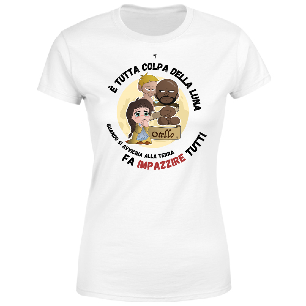 T-Shirt Donna otello citazione