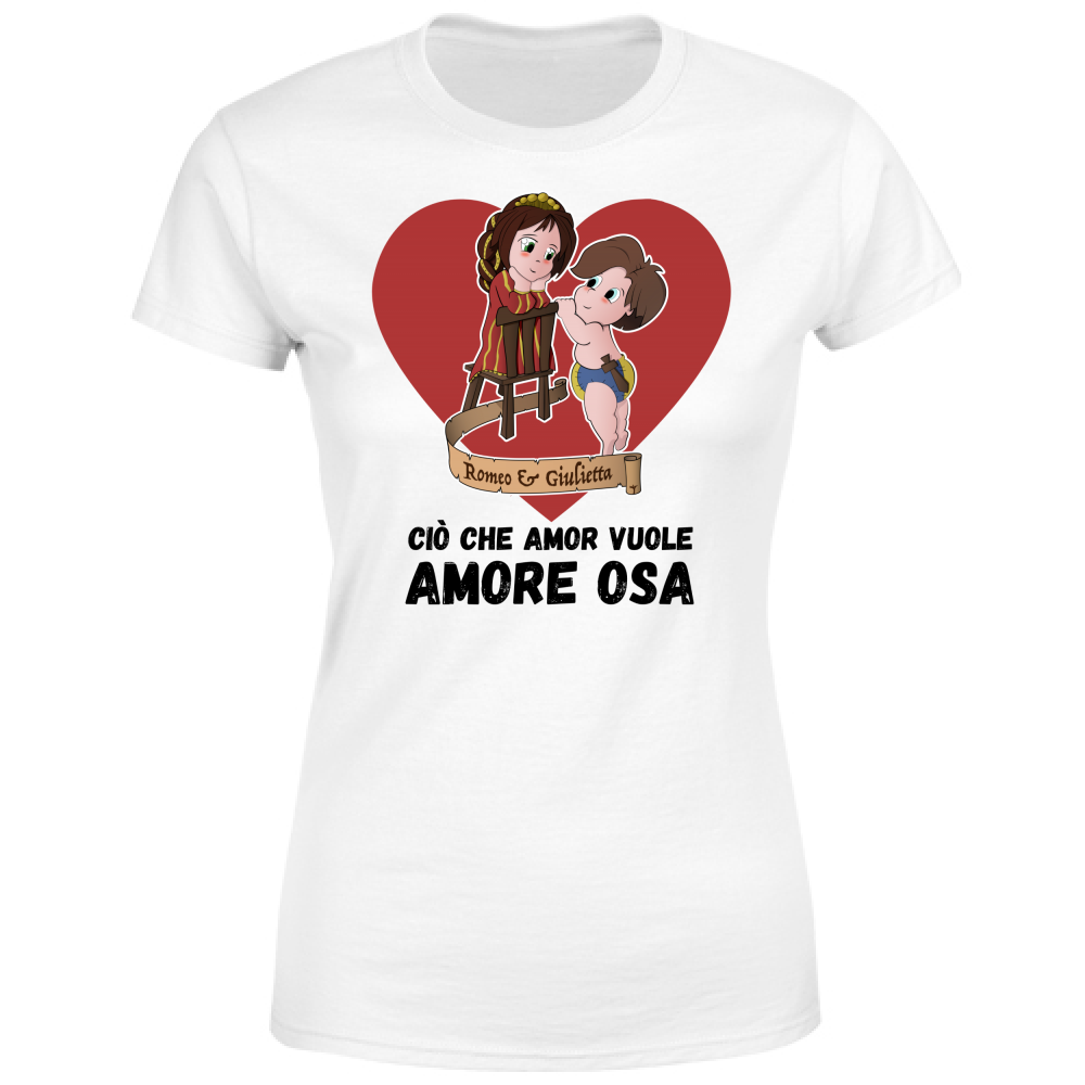 T-Shirt Donna romeo e giulietta
