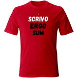 T-Shirt Unisex scrivo ergo sum