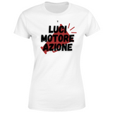 T-Shirt Donna luci motore azione