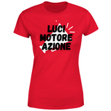 T-Shirt Donna luci motore azione